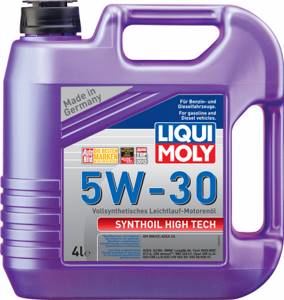 Моторное масло Liqui Moly Synthoil High Tech 5w30, 4л